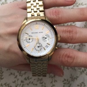 Gold Michael Kors Watch